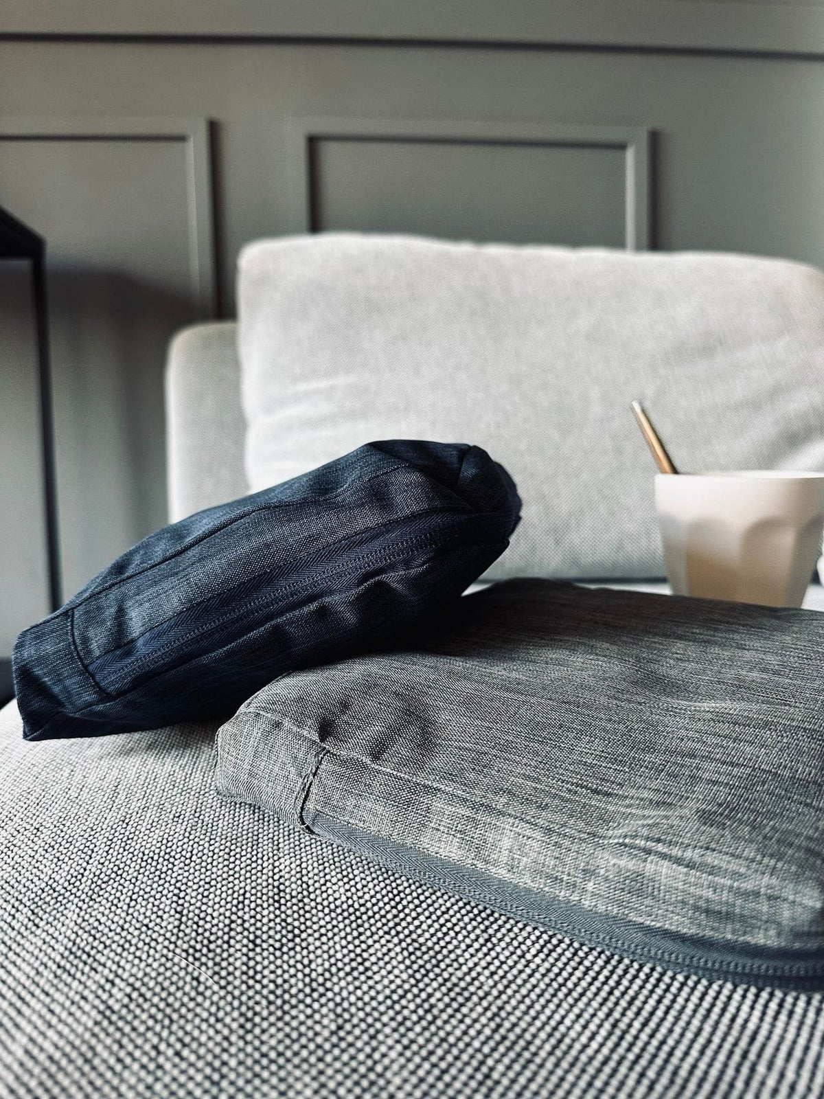 Rygsæk - Blå nylon foldbar - VIAMAJA.DK