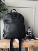 Ryggsäck – Black leather