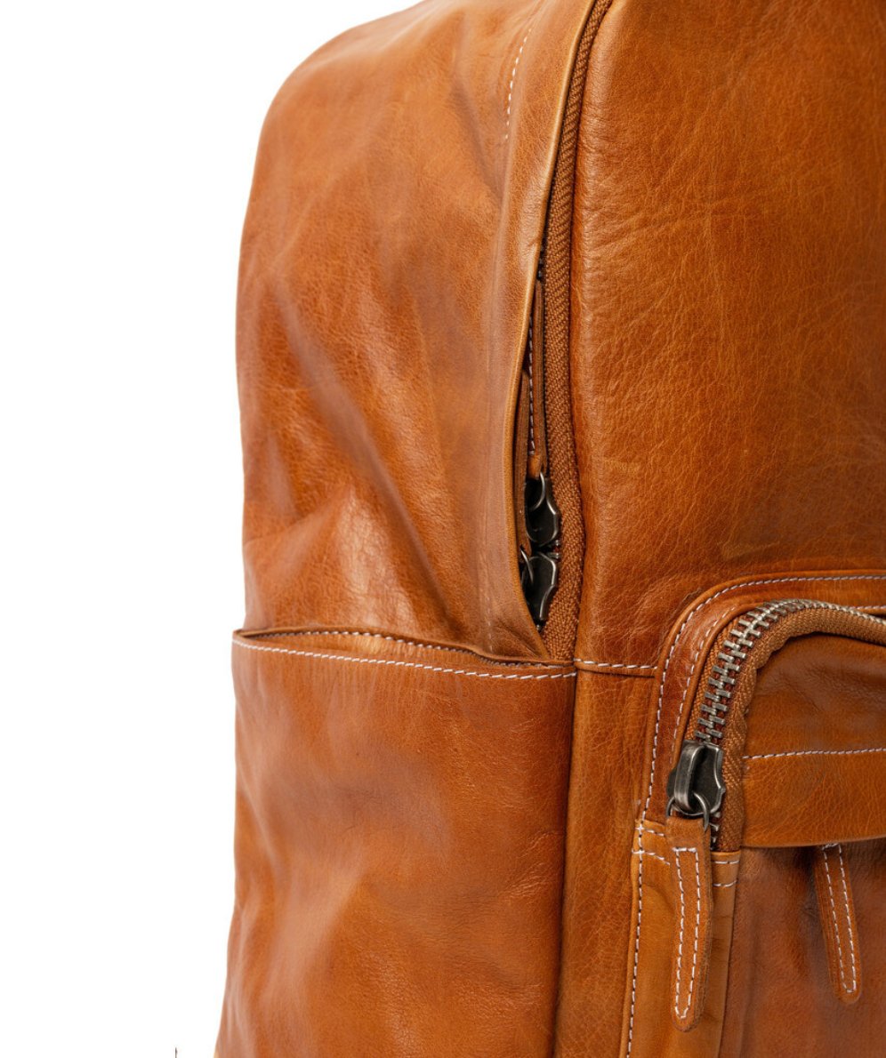 Rygsæk Cognac leather - VIAMAJA.DK