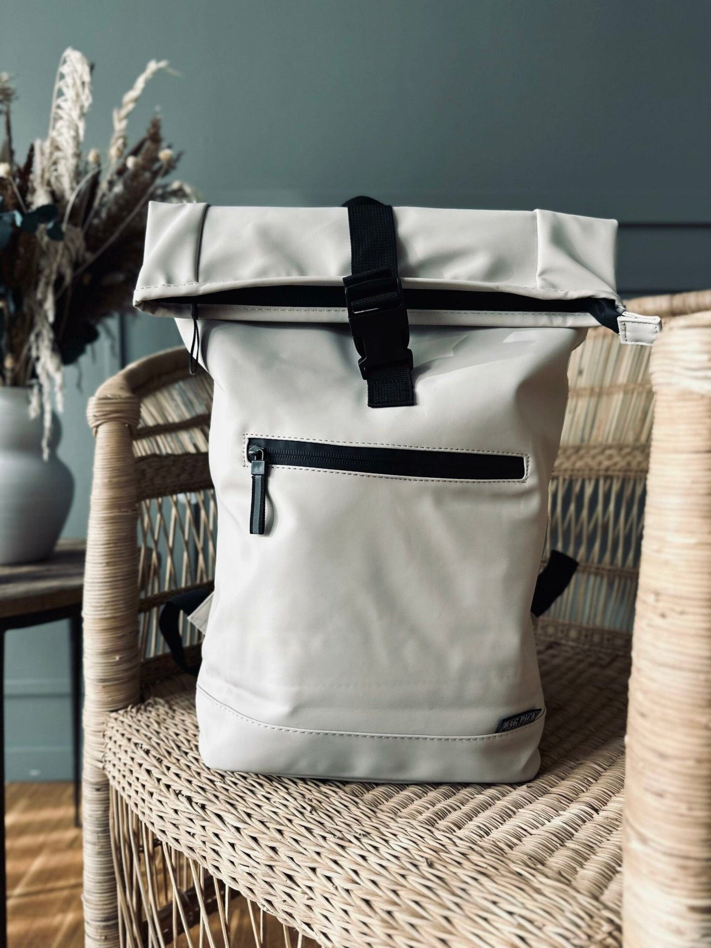 Rygsæk NEOPRENE - Off white - VIAMAJA.DK