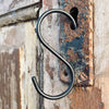 S-krok i svart metall - 1 st