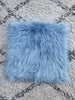 Sittdyna päls - Ice blue - imiterad päls ERBJUDANDE
