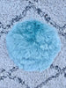 Sittdyna - Lammskinn - 2.Sortering - turkos