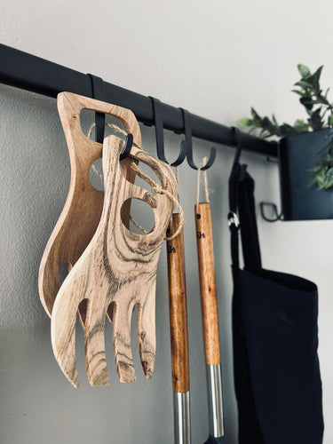 Salat sæt - Neutral akacia - VIAMAJA.DK