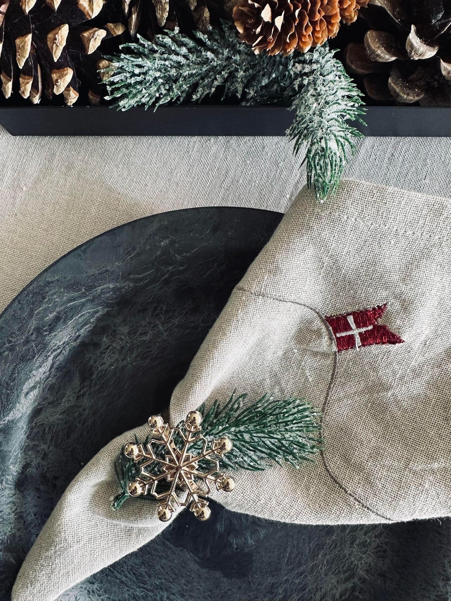 Servietringe Guld mix - Sæt med 4 stk - VIAMAJA.DK