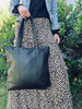 Shopper ALMA – Svart buffelläder