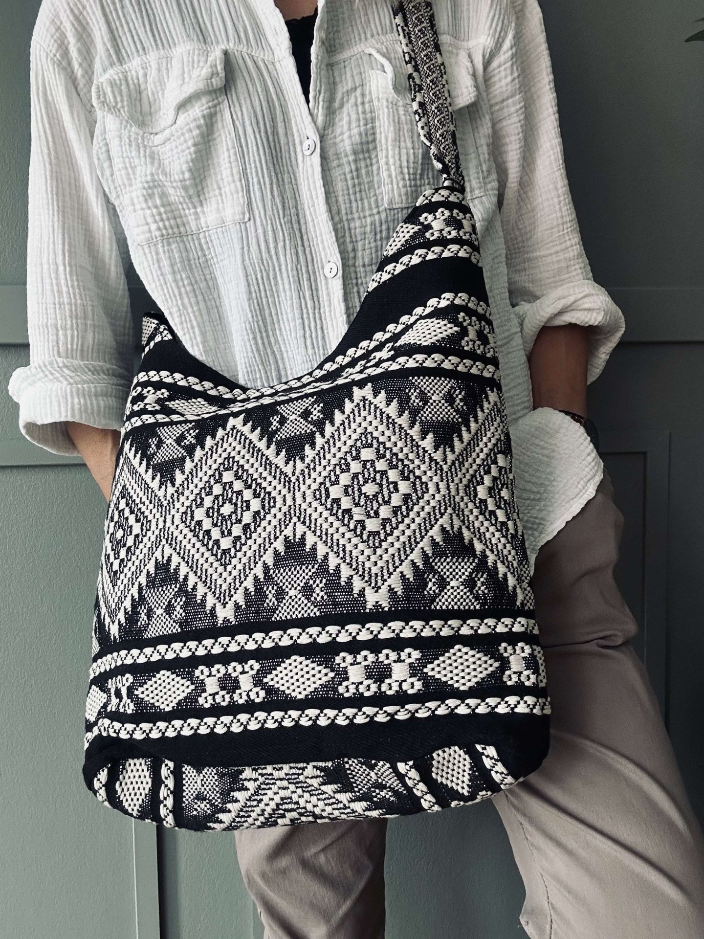 Shopper Black boheme - VIAMAJA.DK