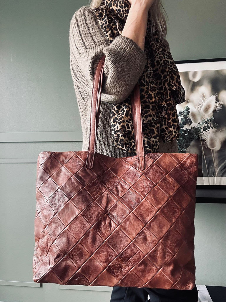 Shopper – Brown - VIAMAJA.DK