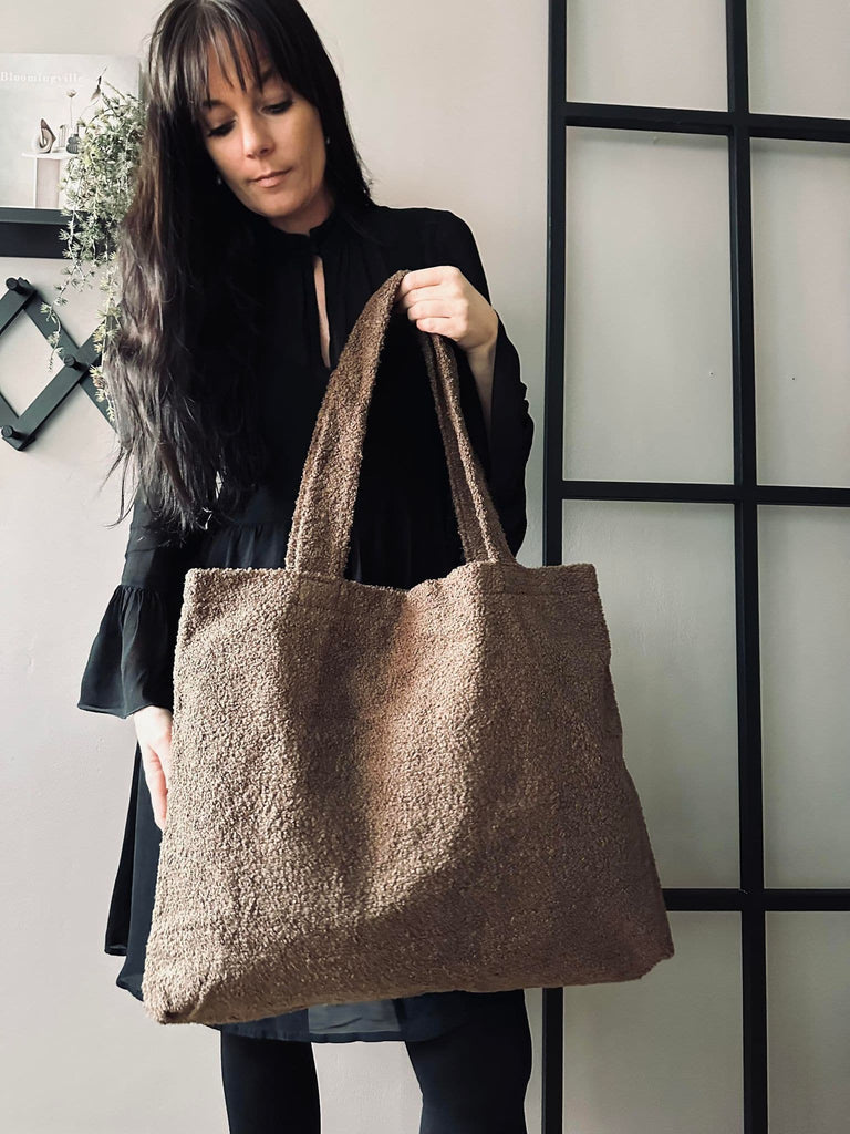 Shopper Brown plys - VIAMAJA.DK