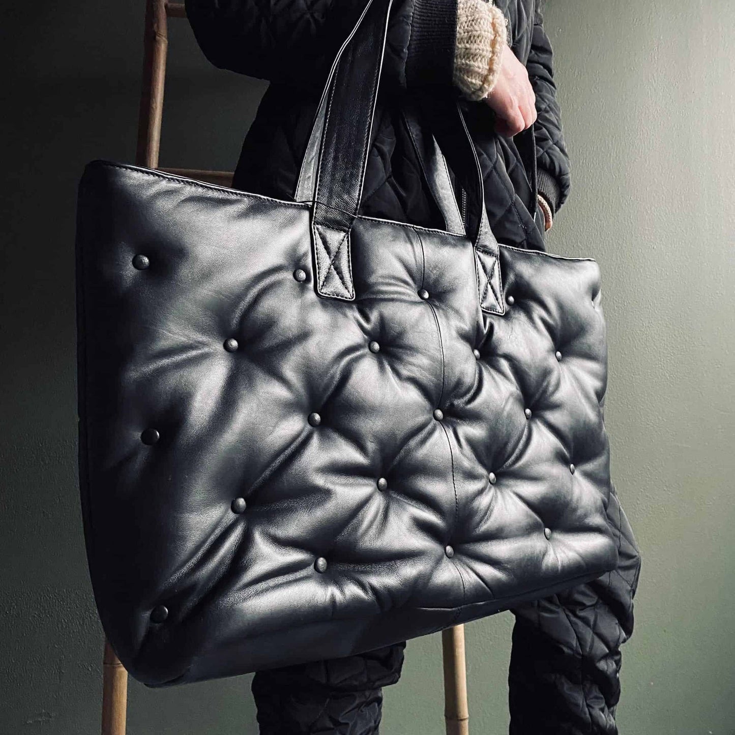 Shopper DELUXE med smukke detaljer - VIAMAJA.DK