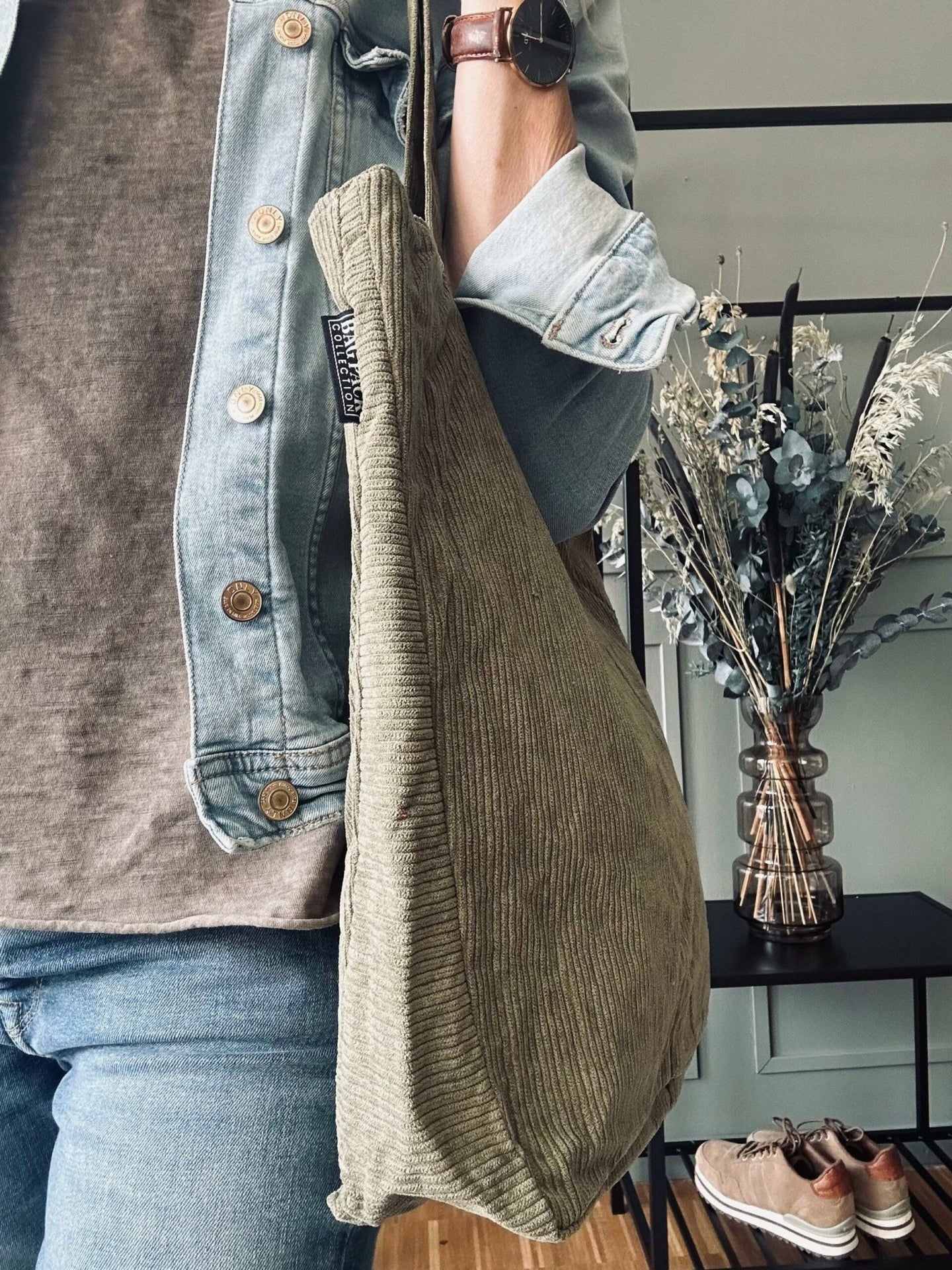 Shopper – Green - VIAMAJA.DK