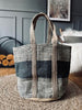 Shopper i kraftig jute - natur