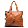 Shopper inkl. clutch MILLE – COGNAC