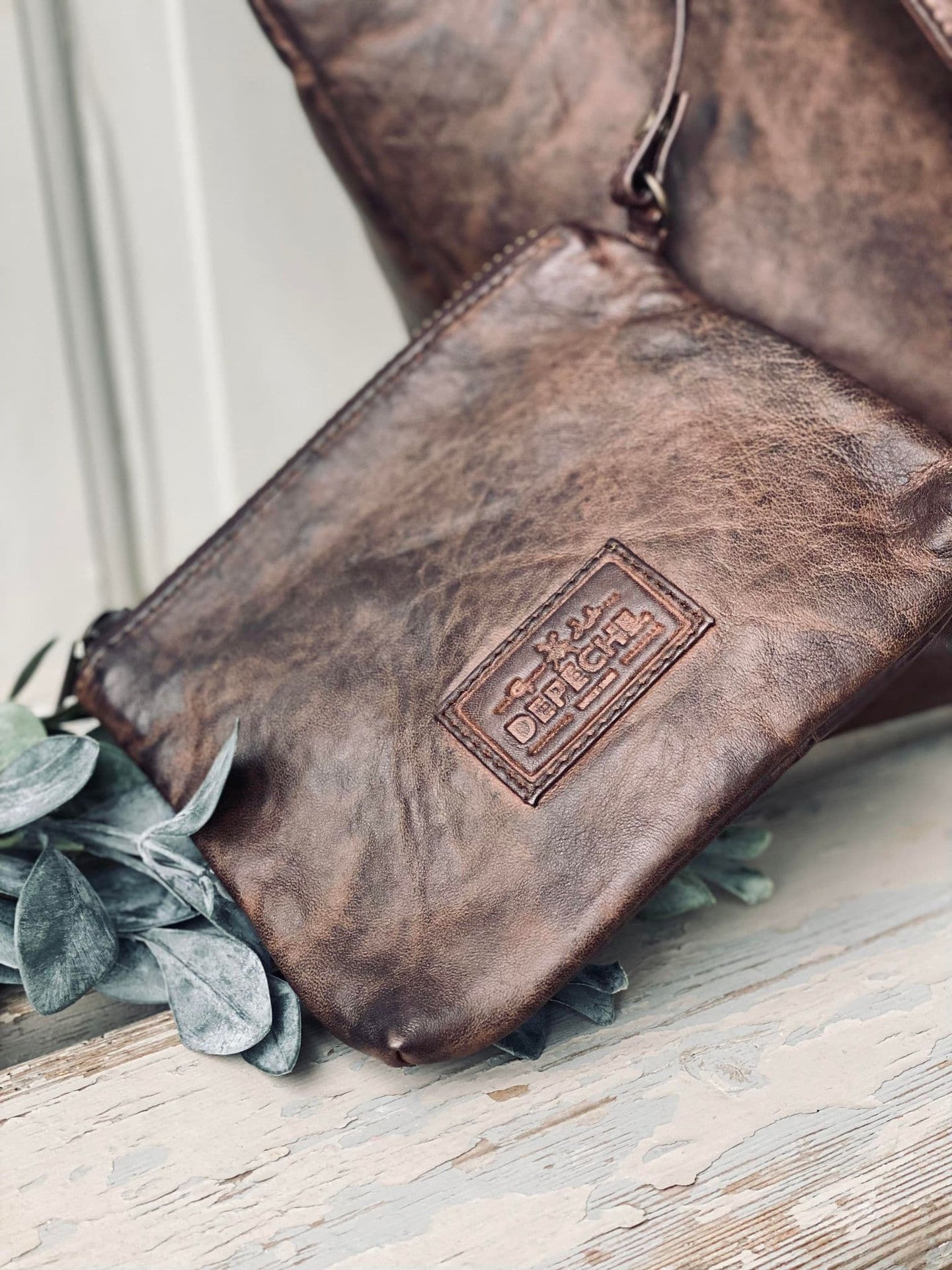 Shopper ink pung MILLE - Winter brown - VIAMAJA.DK