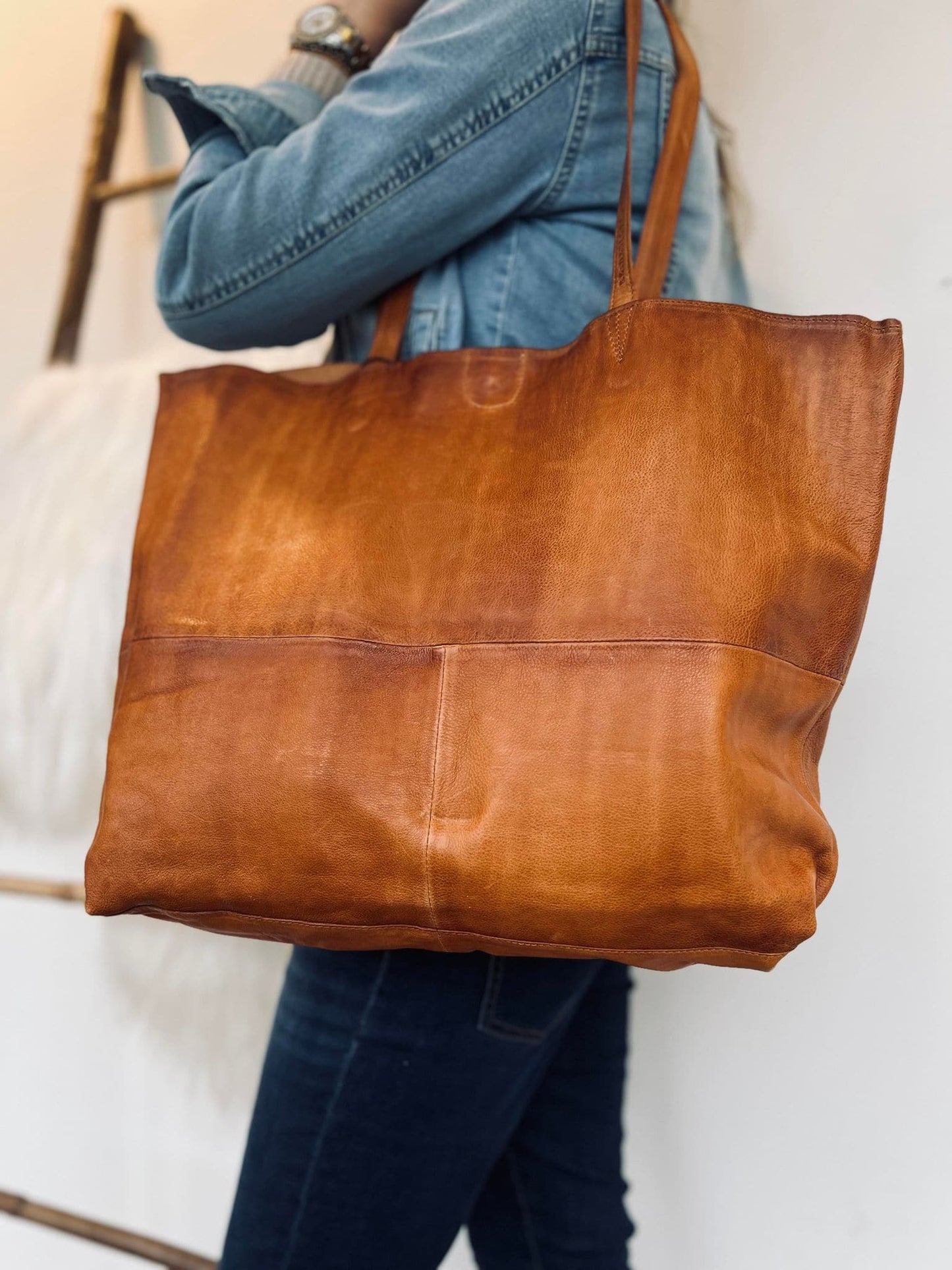 Shopper - JUDITH Cognac