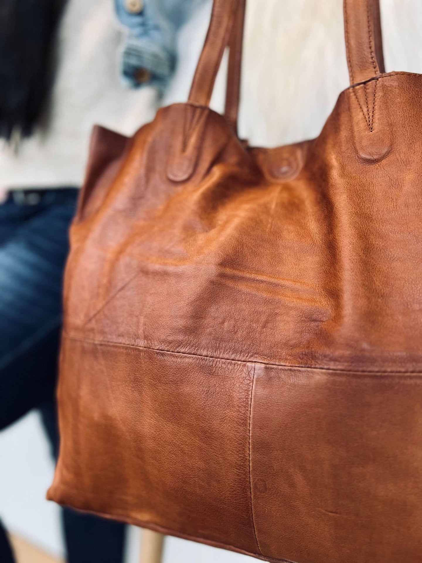 Shopper - JUDITH Walnut - VIAMAJA.DK