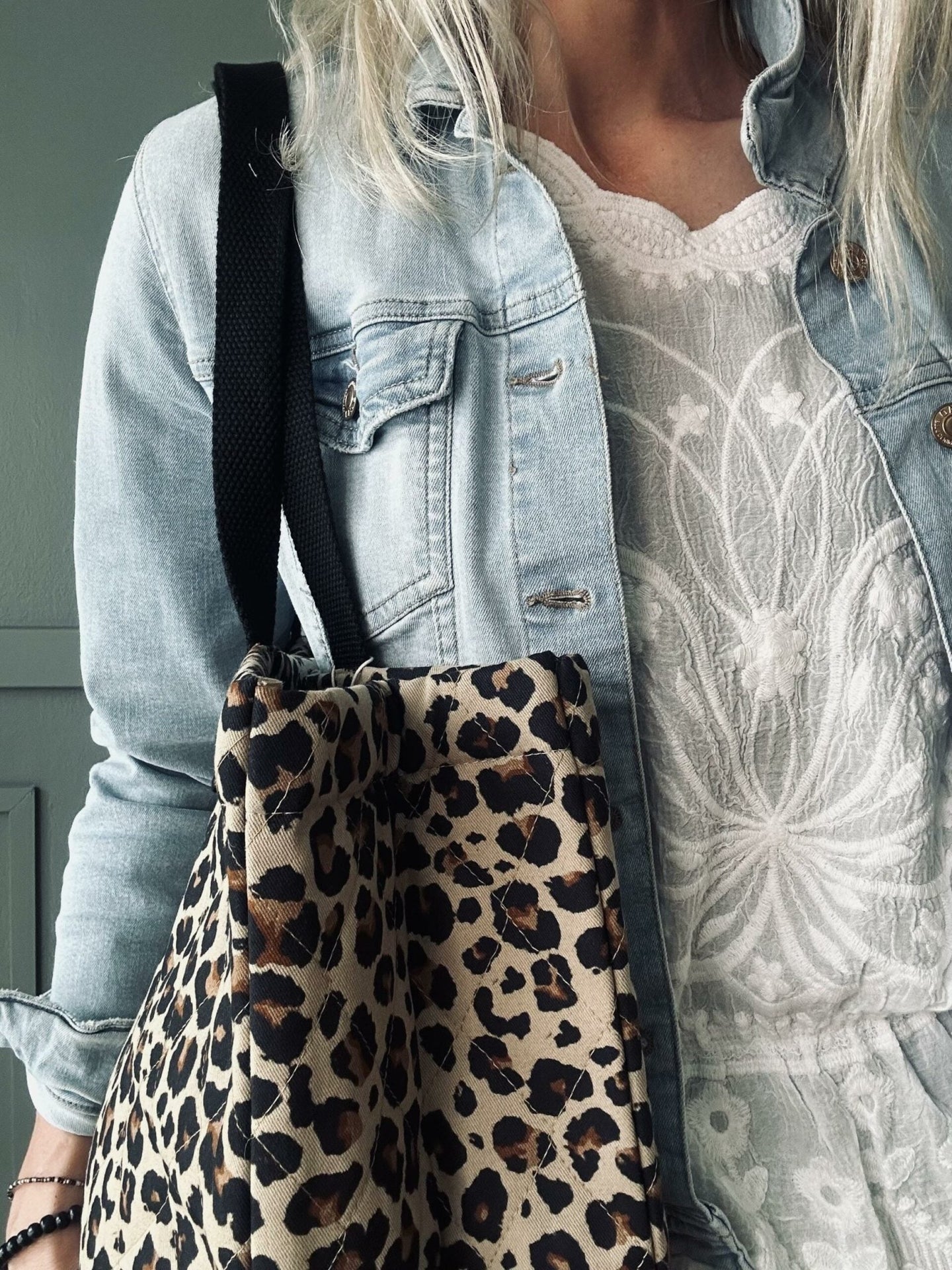 Shopper Leopard - VIAMAJA.DK