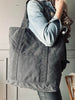 Shopper Nature Kanvas - Black stone