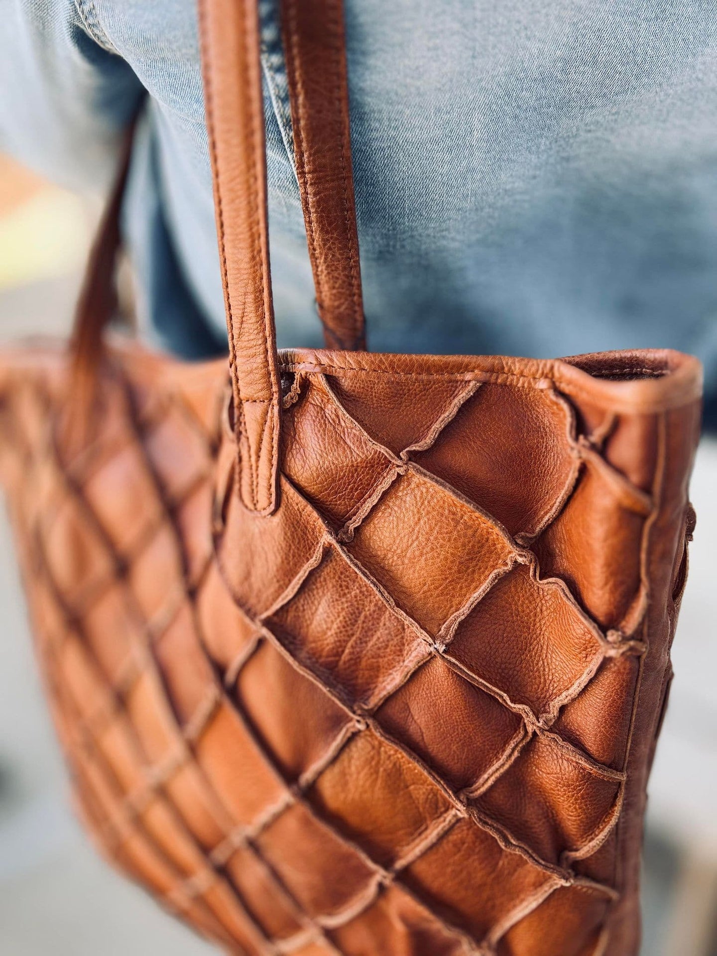 Shopper RECYCLING Walnut - VIAMAJA.DK