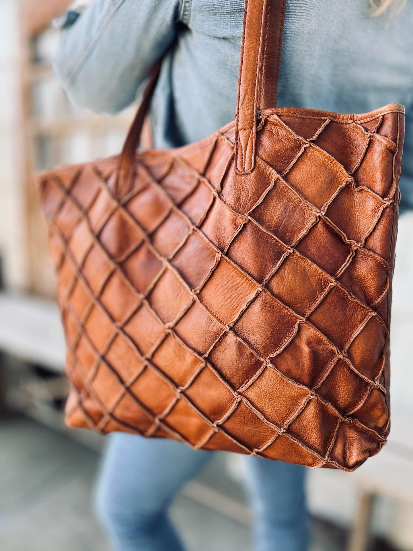 Shopper RECYCLING Walnut - VIAMAJA.DK