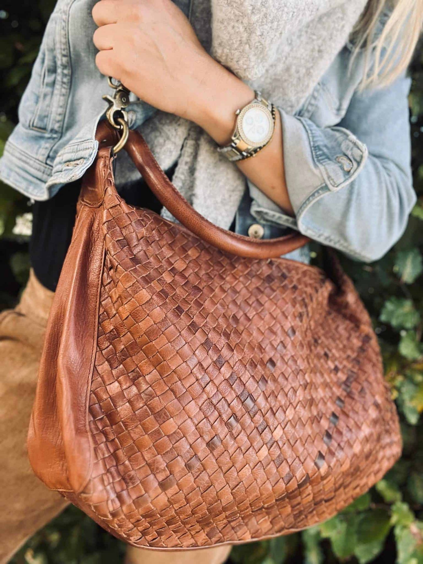 Shopper TESSA – Walnut - VIAMAJA.DK