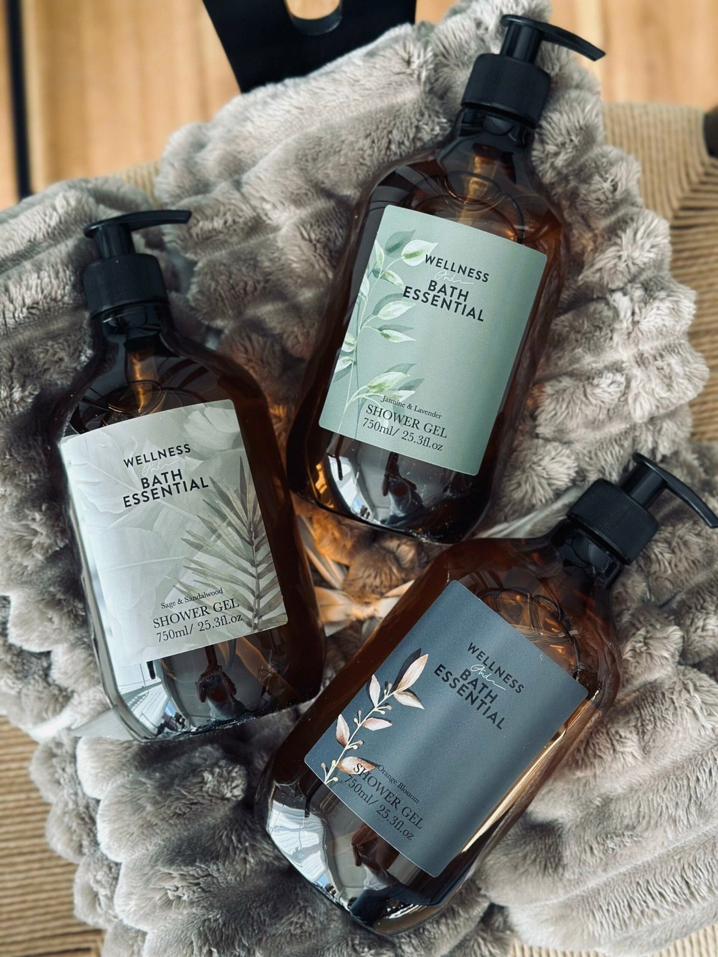 Shower gel MIX - 750 ml - VIAMAJA.DK