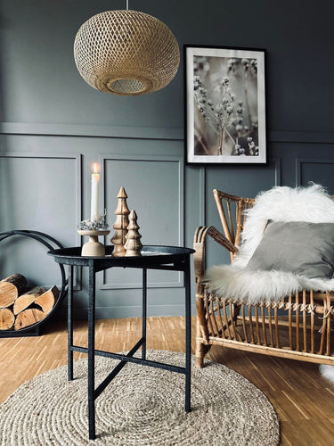 Sidebord - Sort metal - VIAMAJA.DK