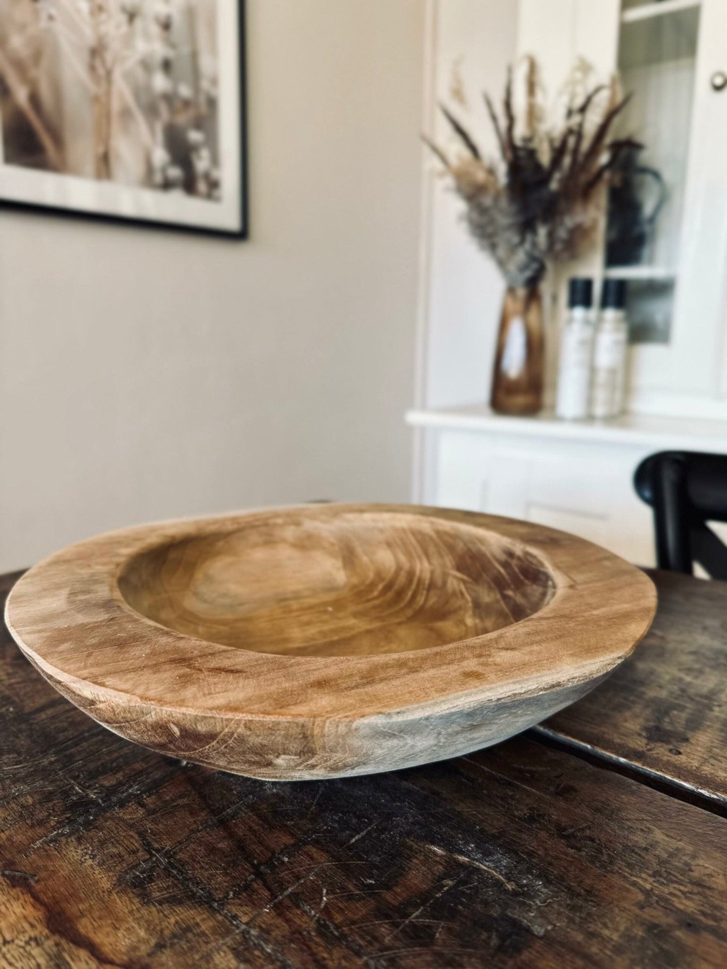 Skål af teakrod – Medium - VIAMAJA.DK