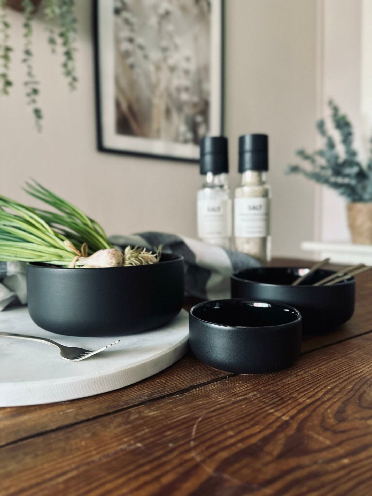 Skål – Black stone 750ml - VIAMAJA.DK