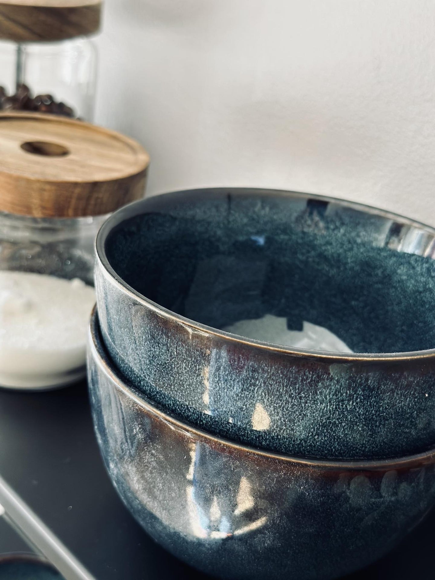 Skål Blue stone - VIAMAJA.DK