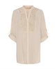 Skjorta Celina med broderi – Beige