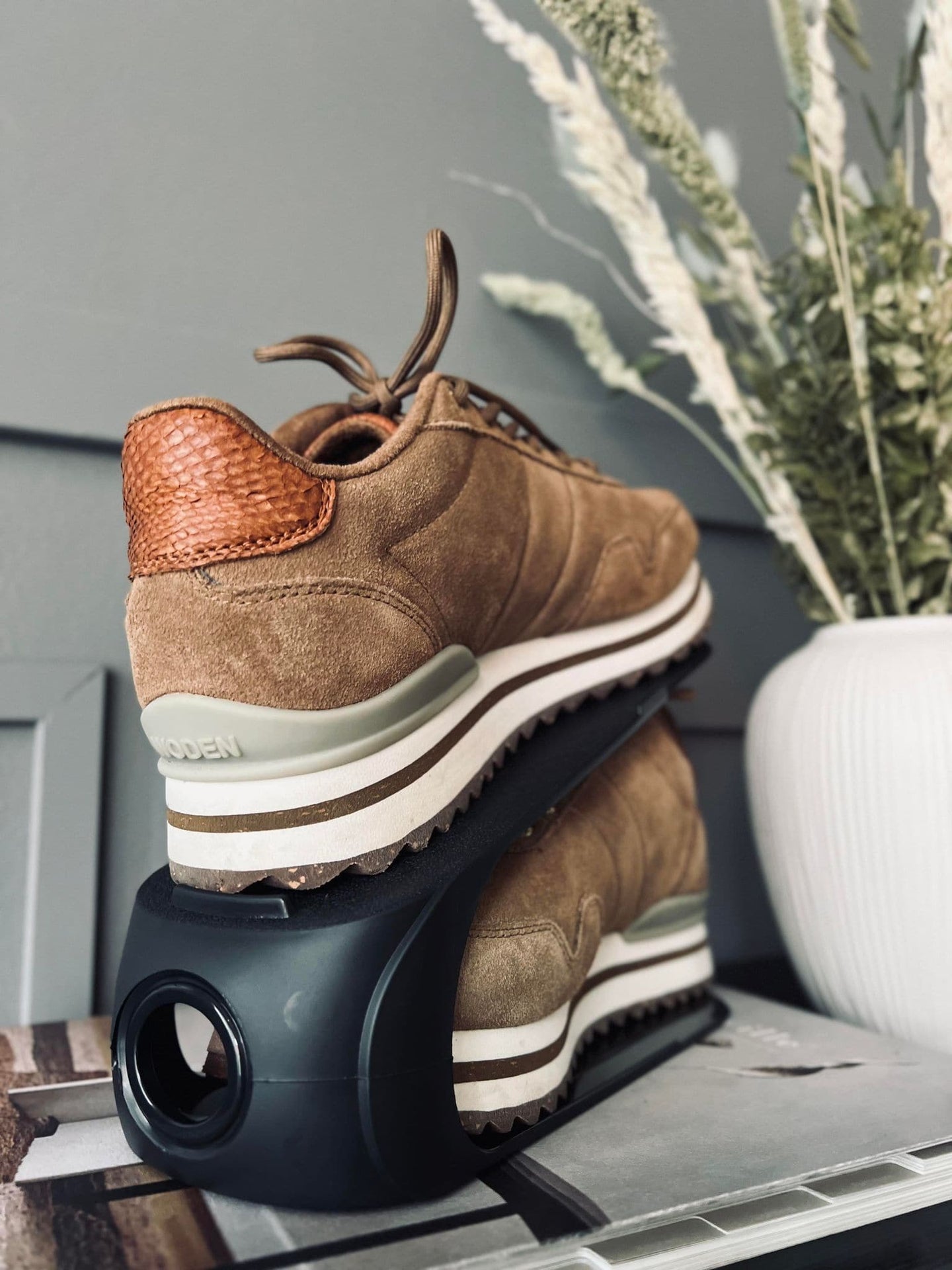 Sko organizer 4 stk - Sort - VIAMAJA.DK