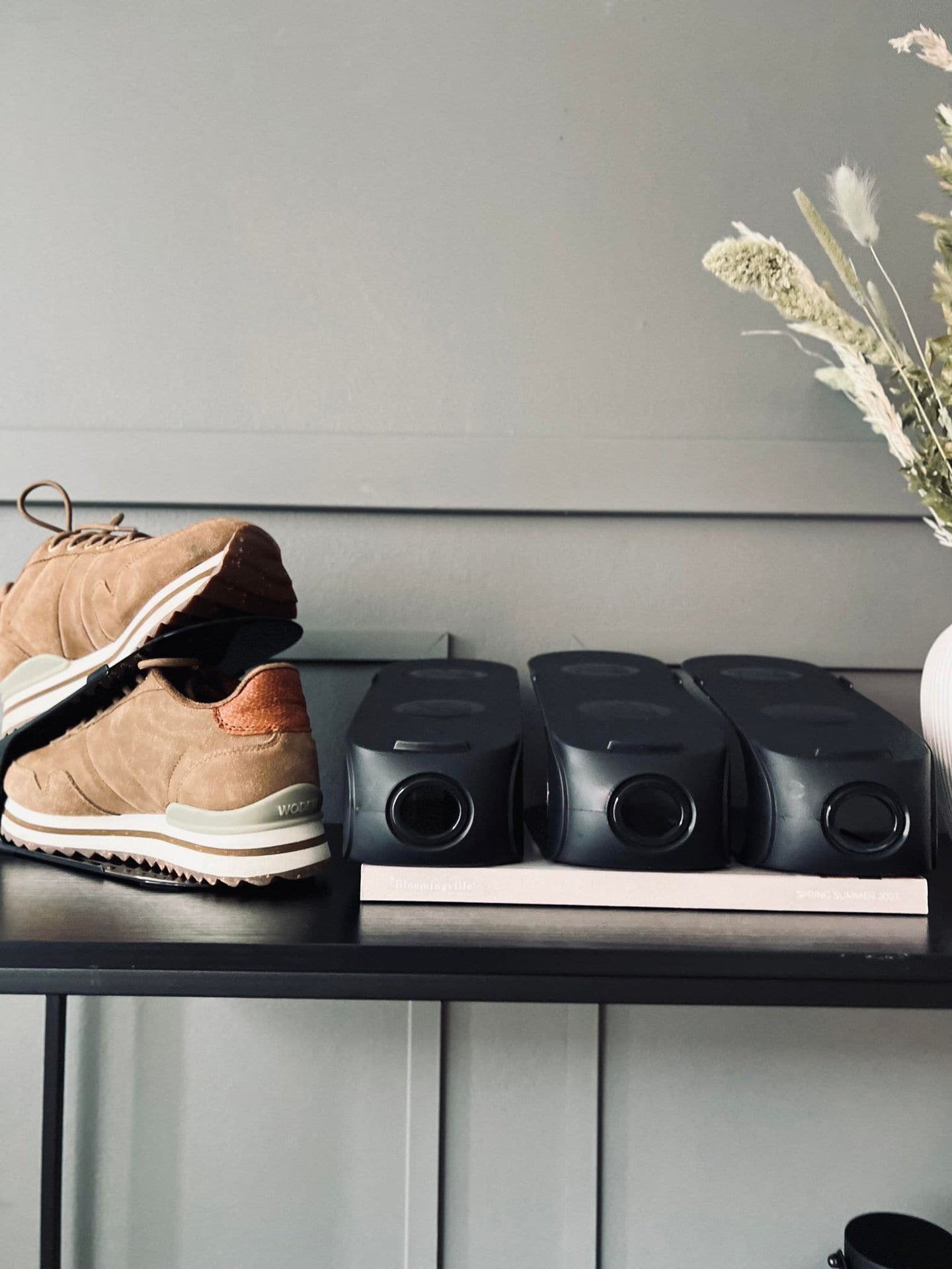 Sko organizer 4 stk - Sort - VIAMAJA.DK