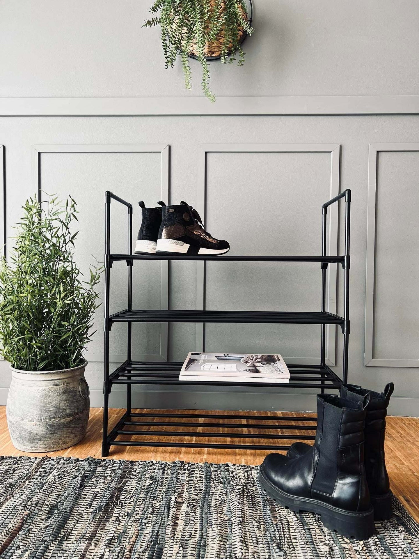 Skoreol med 4 hylder - VIAMAJA.DK