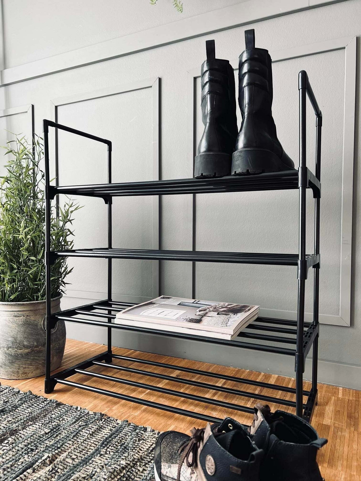 Skoreol med 4 hylder - VIAMAJA.DK