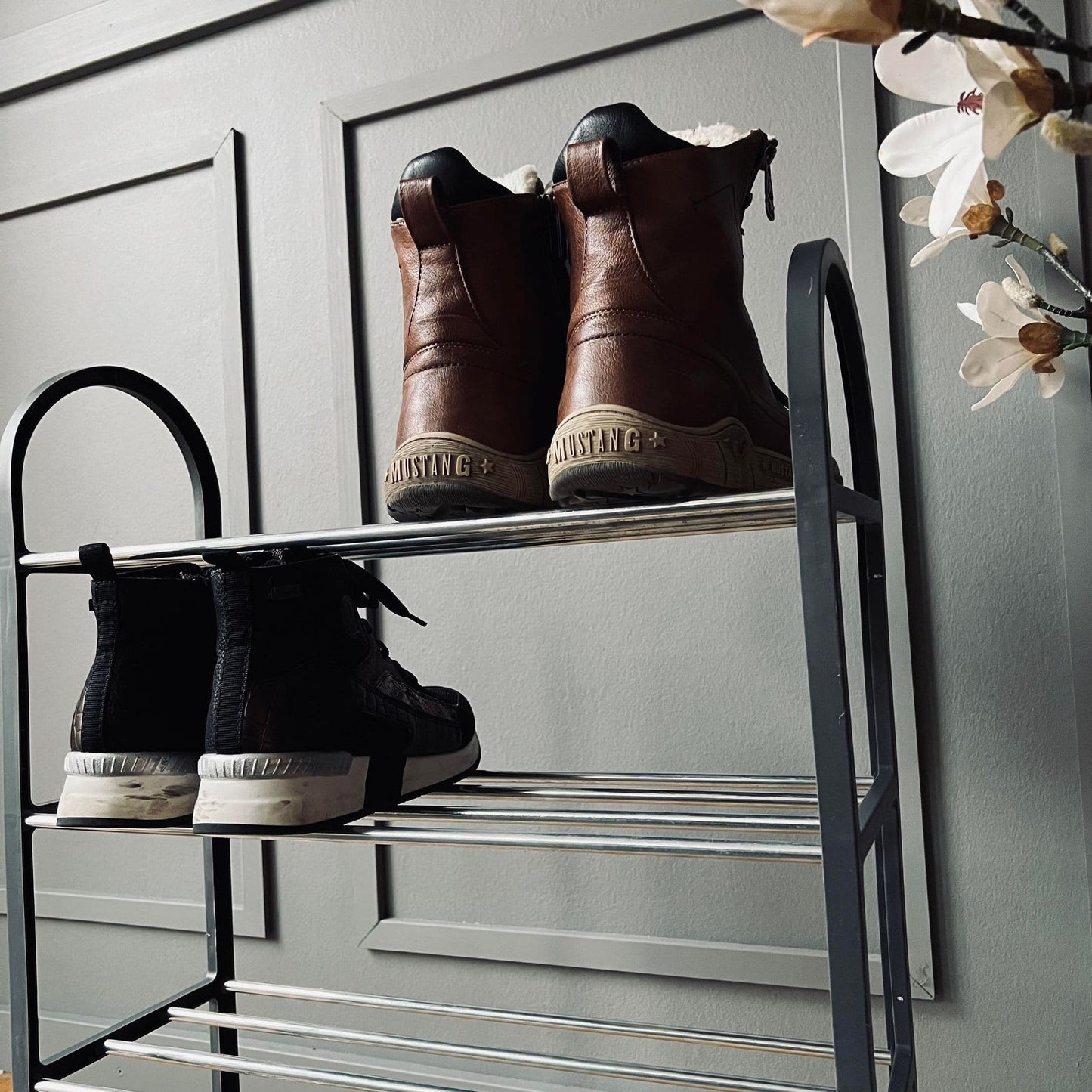 Skoreol med rund top - Grå - VIAMAJA.DK