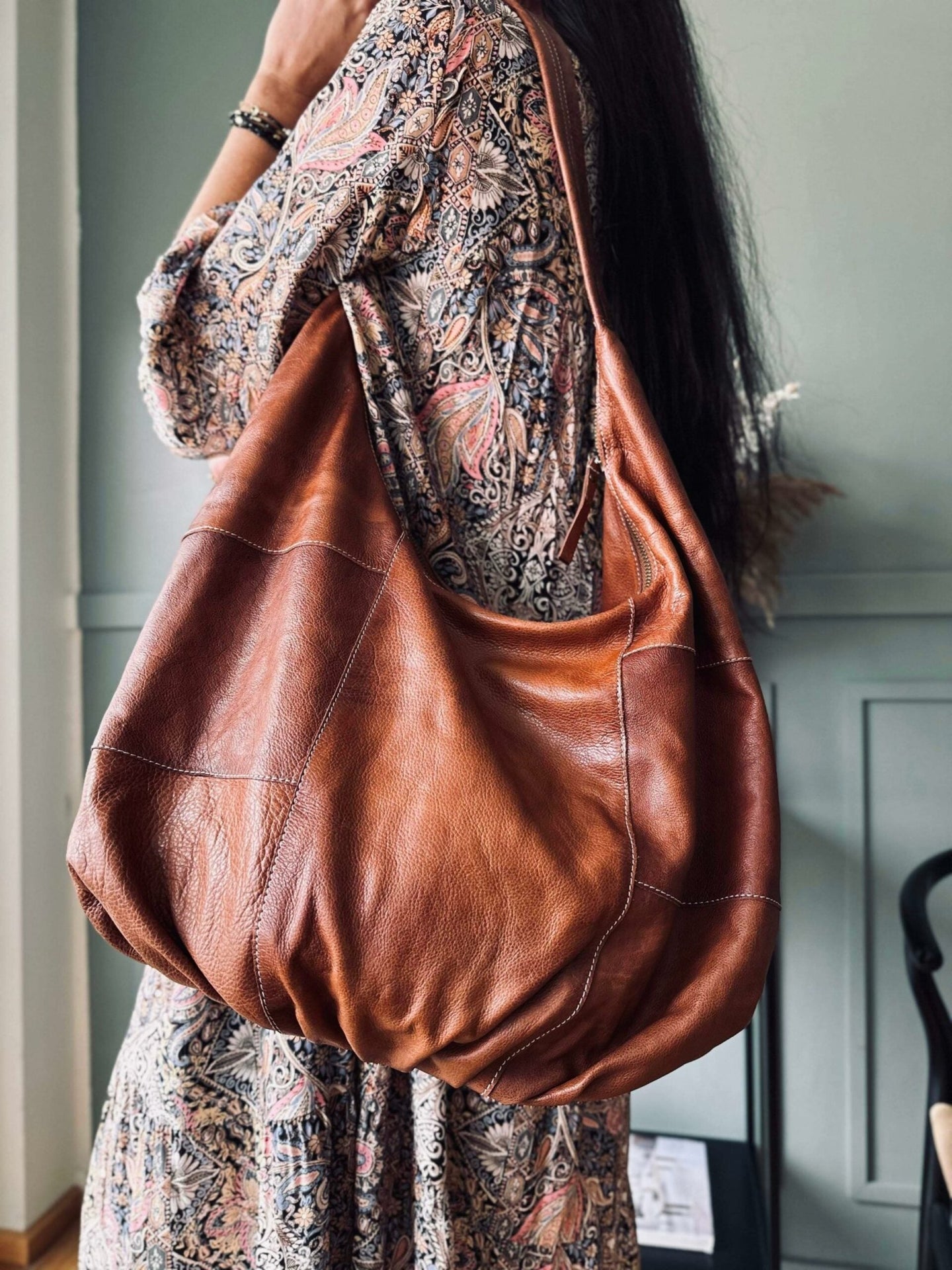 Skuldertaske Big walnut - VIAMAJA.DK