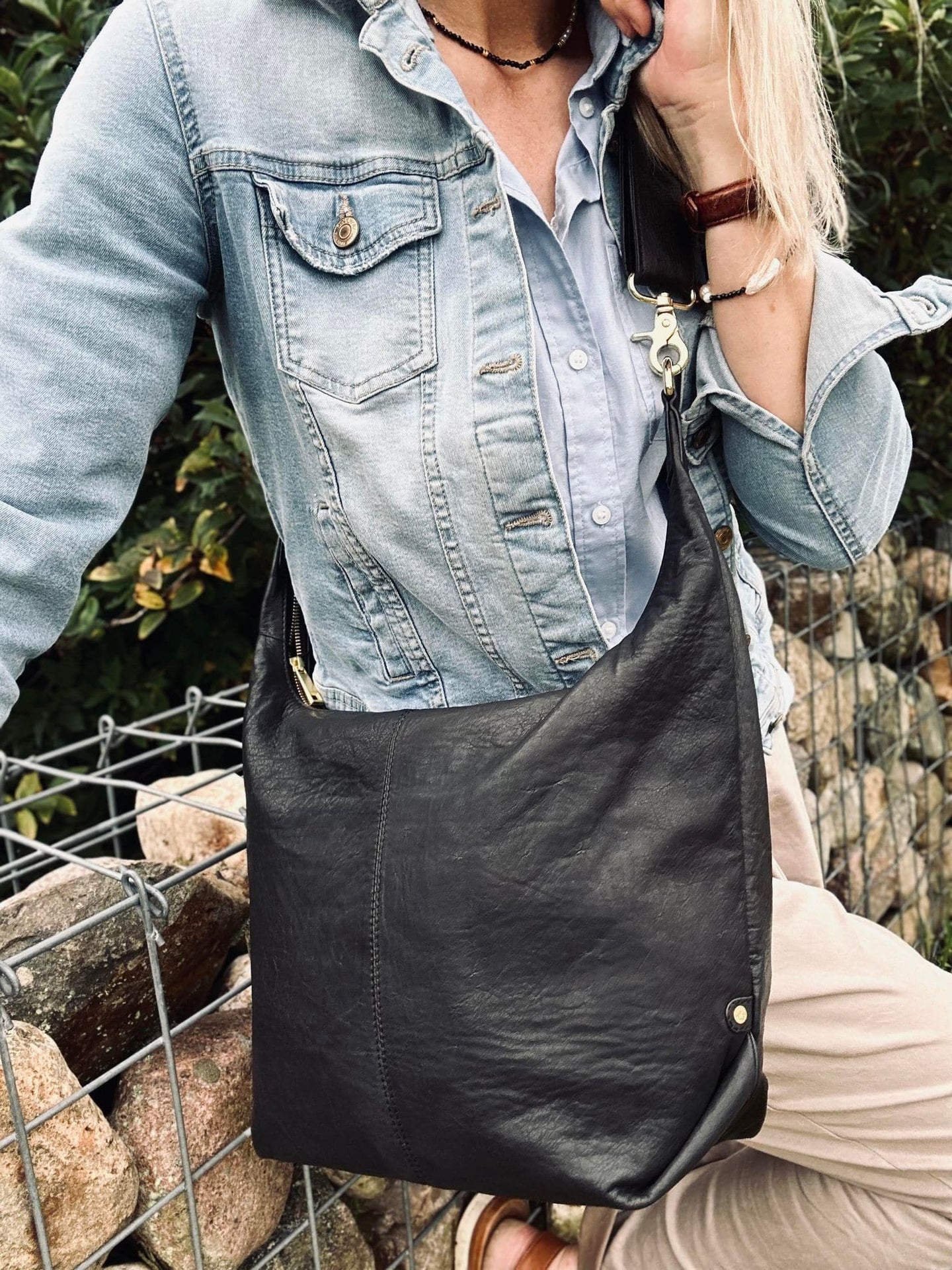 Skuldertaske - Black Marry - VIAMAJA.DK