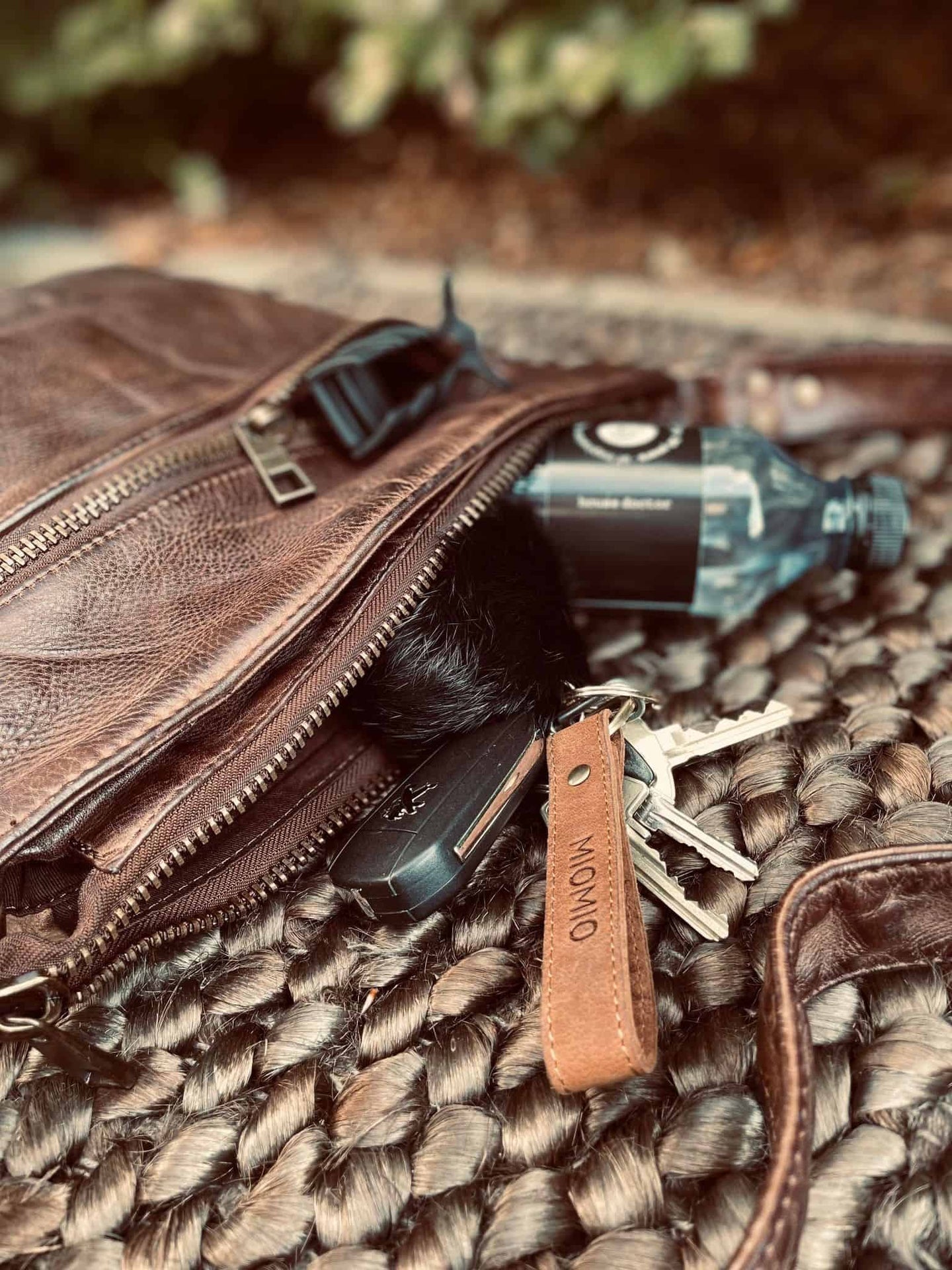 Skuldertaske BLACKO – Cool Brown vintage look - VIAMAJA.DK