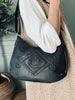 Axelväska Boho black
