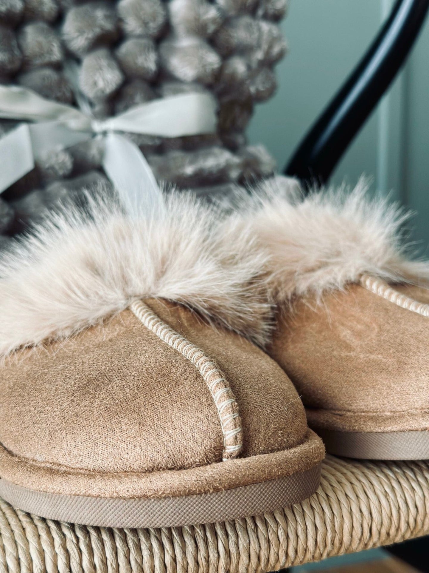 Slippers Camel - VIAMAJA.DK