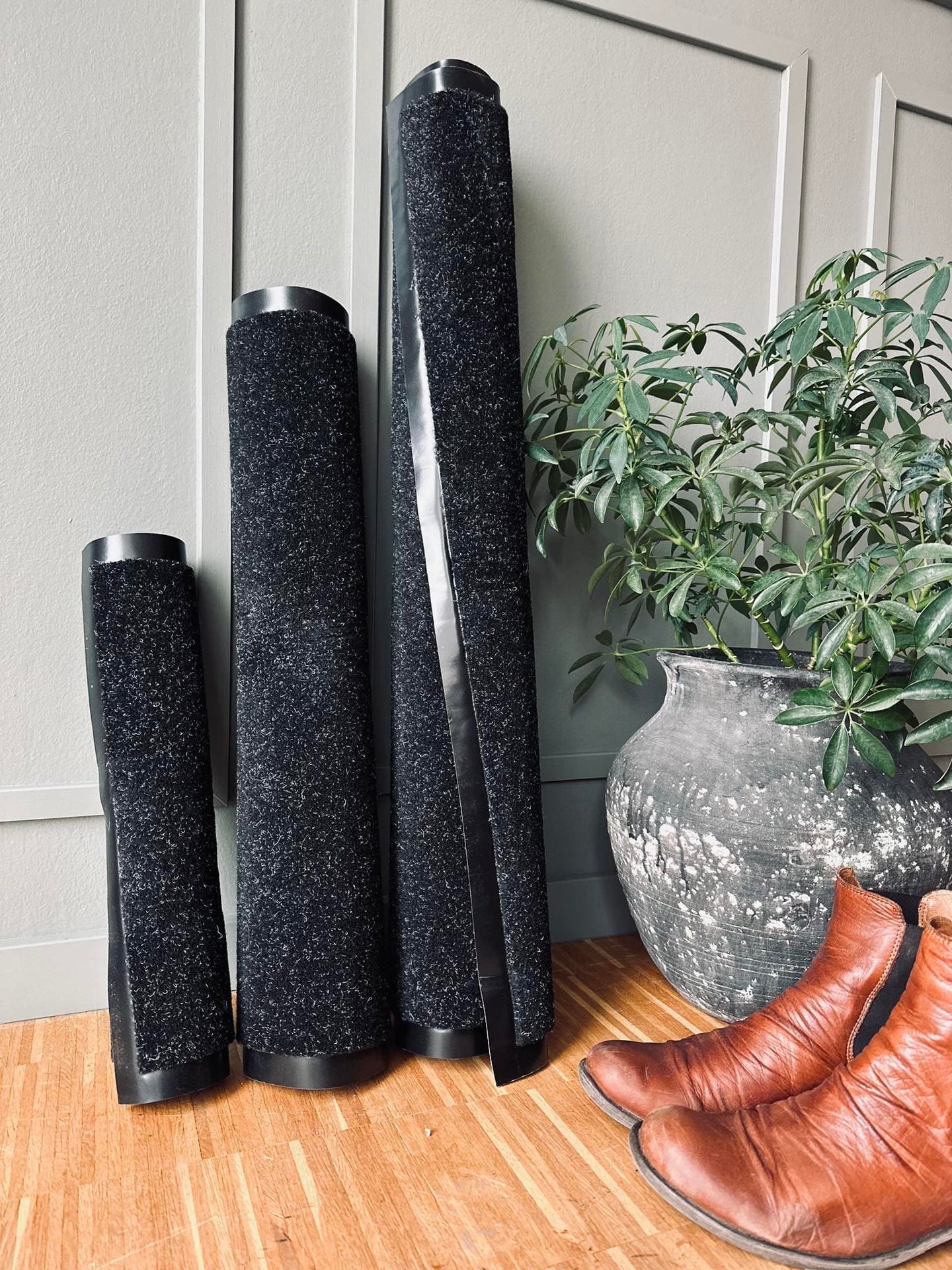 Smudsmåtte 80×120 Sort - VIAMAJA.DK