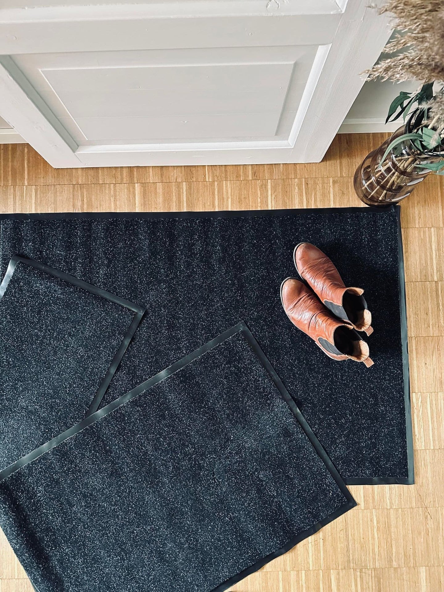 Smudsmåtte 80×120 Sort - VIAMAJA.DK