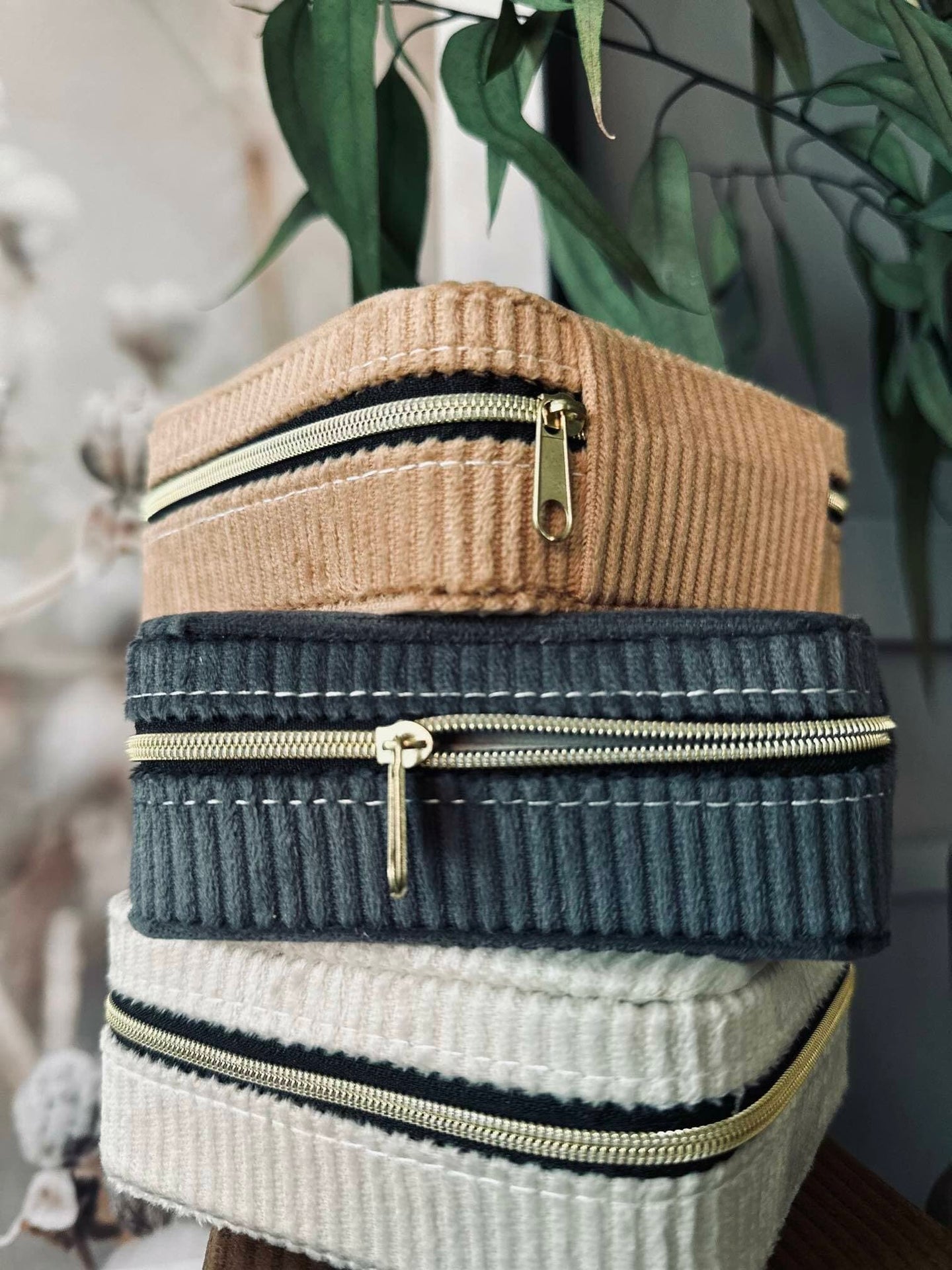 Smykkebox Color mix - 12x12cm - VIAMAJA.DK