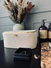 Smyckesbox - Vit med guld