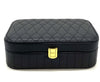 Smyckesbox i svart quilt