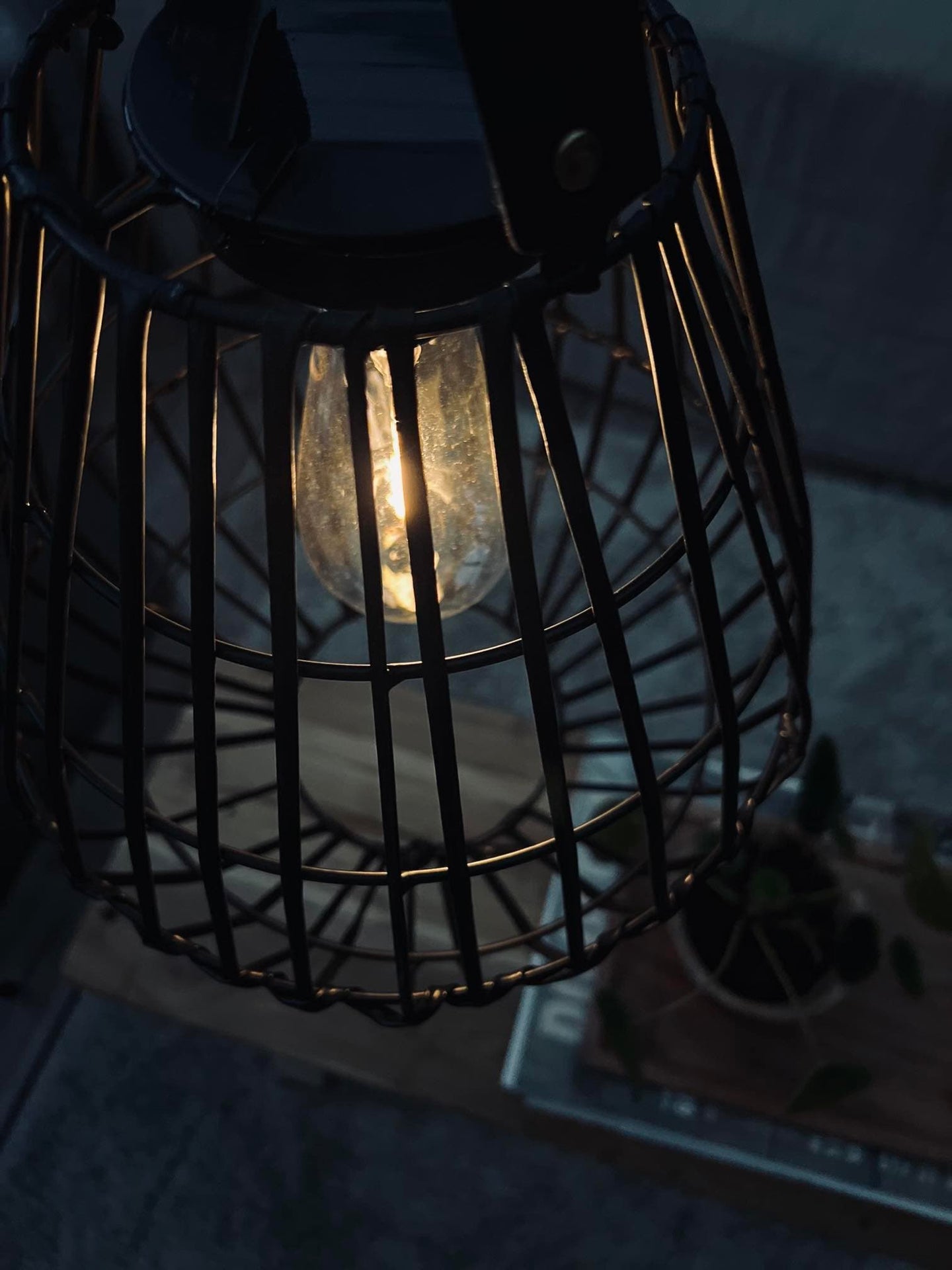 Solar lampe / lanterne med ophæng - VIAMAJA.DK