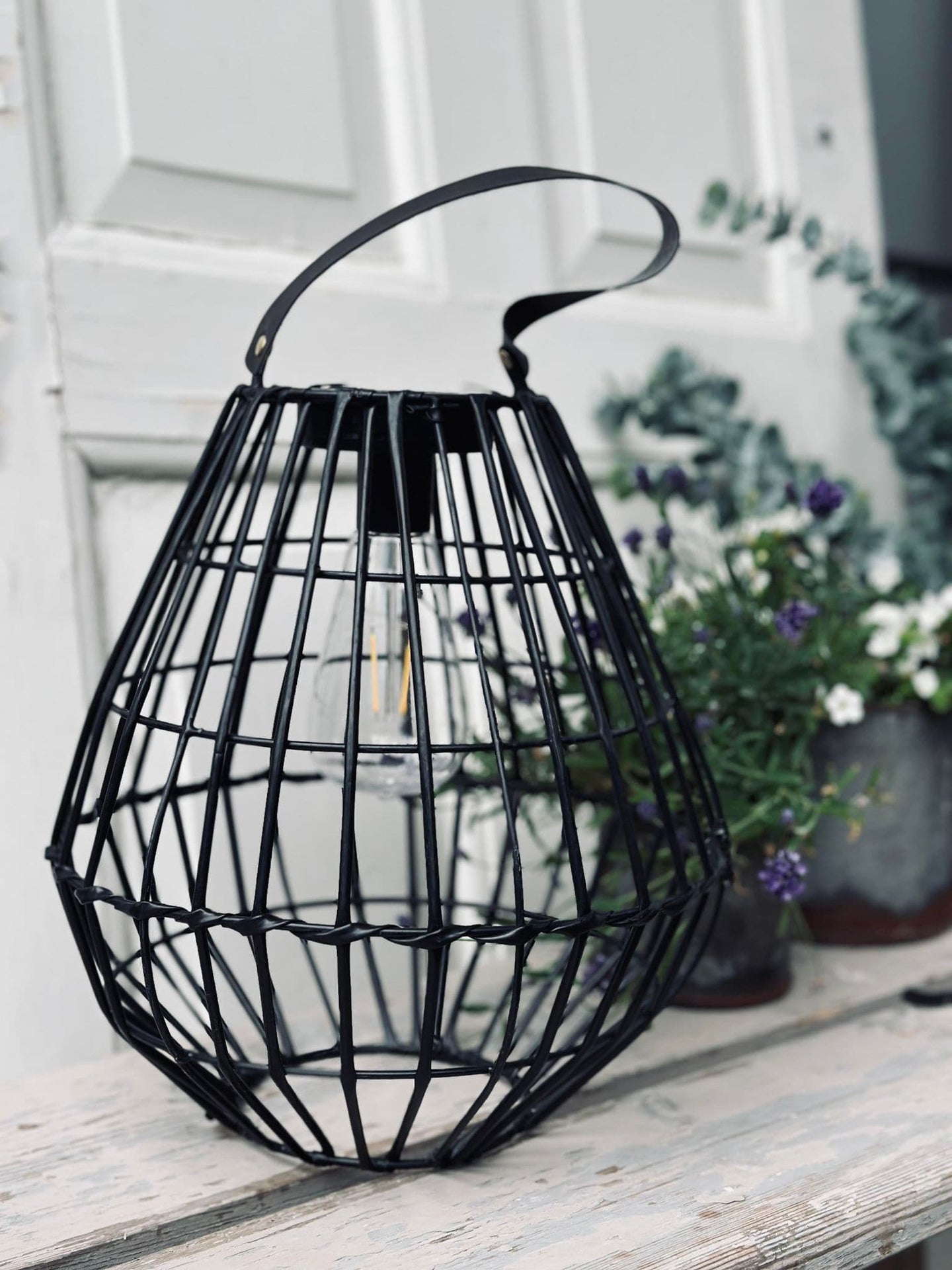 Solar lampe / lanterne med ophæng - VIAMAJA.DK