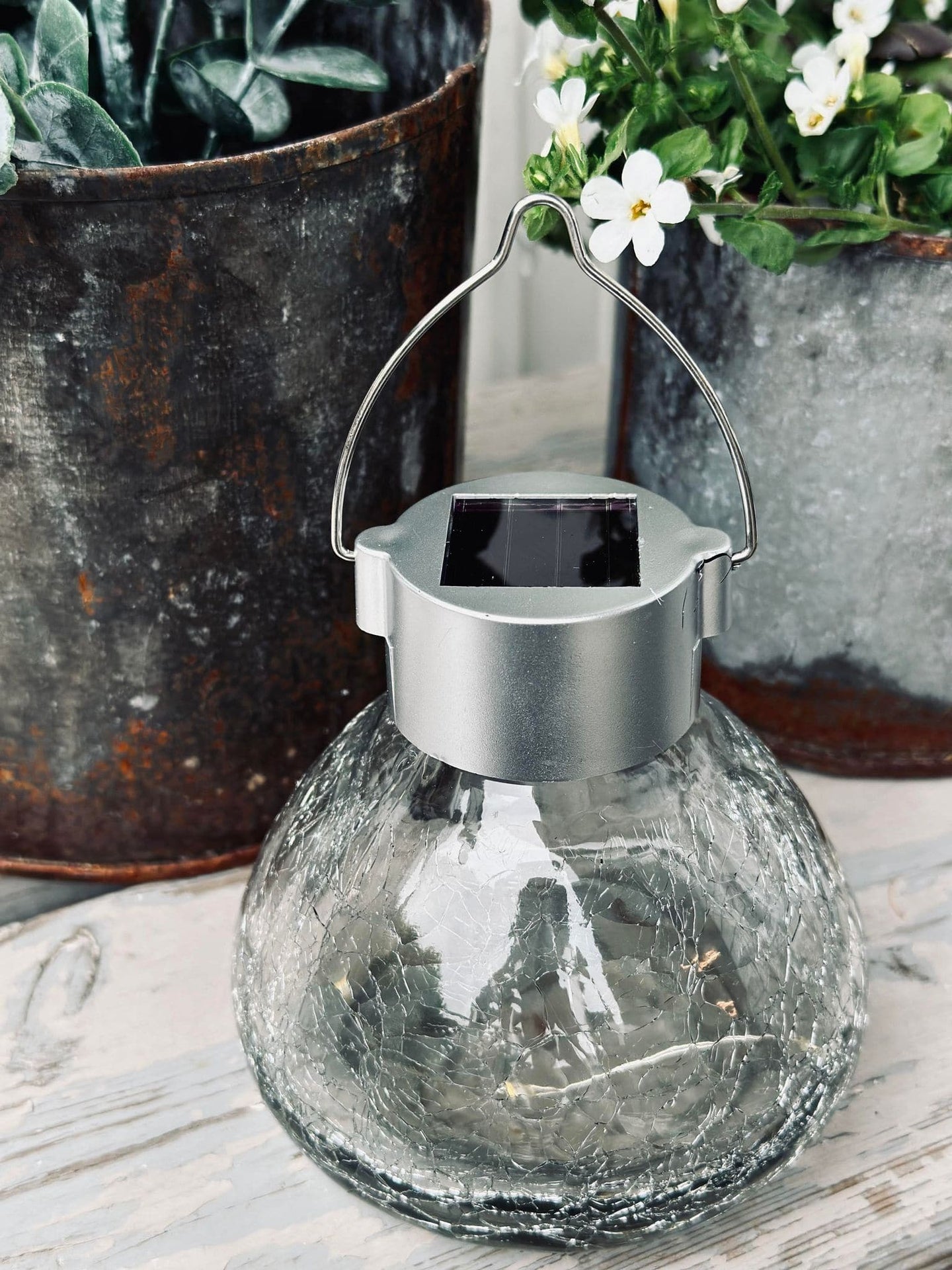 Solcelle glas - stående eller hængende - VIAMAJA.DK