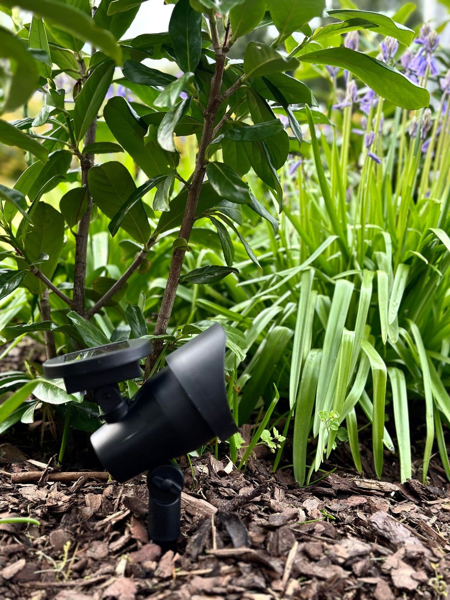 Solcelle lampe med jordspyd - Justerbar - VIAMAJA.DK